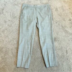 J. crew favorite fit gray wool pants Sz 6 🇨🇦